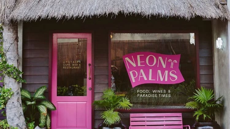 Neon Palms